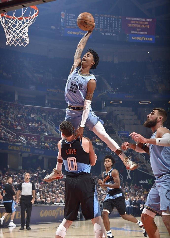 华体会网页版登录入口-灰熊大胜马刺，莫兰特独得29分